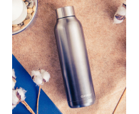 QUOKKA Butelka termiczna Solid ze stali nierdzewnej 630 ml (Umbra) - 1460768 - zdjęcie 3